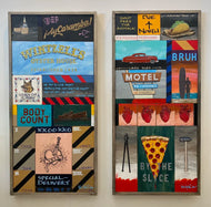 Love Bites No1 and No2 (Diptych)