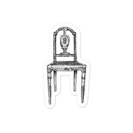 Sheraton Side Chair Kiss-cut vinyl decals
