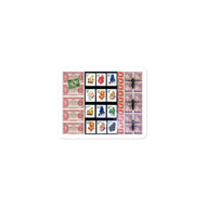 Minerals and Correspondence Kiss-cut vinyl decals