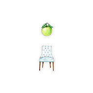 A Chair a Day... Kiss-cut vinyl decals