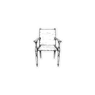 British Campaign Chair Kiss-cut vinyl decals