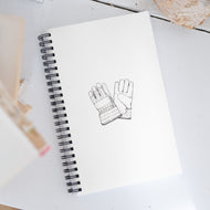 Hand Models Unite Spiral notebook