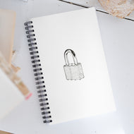 Probably Keep Out Spiral notebook
