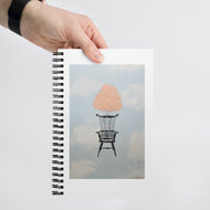 Tail in the Clouds Spiral notebook
