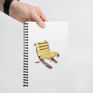 Mies Waffle Chair Spiral notebook