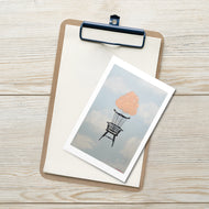 Tail in the Clouds Standard Postcard