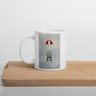 Geronimo Below White glossy mug