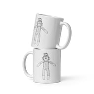 Frivolously Fabulous! White glossy mug