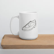 Feeling Brouge-ish White glossy mug