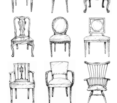 Black & White Chairs