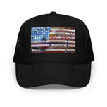 Four Score and a Rat Race Foam trucker hat