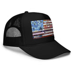 Four Score and a Rat Race Foam trucker hat