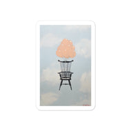Tail in the Clouds Kiss-cut vinyl decals