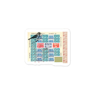 Mediterranean Para Poste Kiss-cut vinyl decals