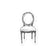 Transitional Oval Back Sheraton Side Chair Kiss-cut vinyl decals
