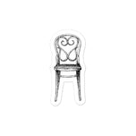 Thonet Side Chair Kiss-cut vinyl decals