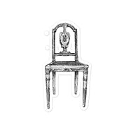 Sheraton Side Chair Kiss-cut vinyl decals