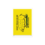 Don't Tread on me I'm Delicious Kiss-cut vinyl decals