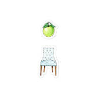 A Chair a Day... Kiss-cut vinyl decals