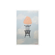 Tail in the Clouds Kiss-cut vinyl decals