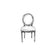 Transitional Oval Back Sheraton Side Chair Kiss-cut vinyl decals