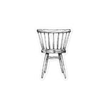 Modern Scandi-WIndsor Arm Chair Kiss-cut vinyl decals