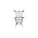 Comb Back Windsor SIde Chair Kiss-cut vinyl decals