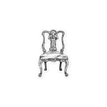 Chippendale Side Chair vinyl decals