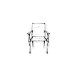 British Campaign Chair Kiss-cut vinyl decals