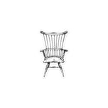 Comb Back Windsor SIde Chair Kiss-cut vinyl decals