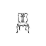 Chippendale Side Chair vinyl decals