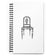 Sheraton Side Chair Spiral notebook