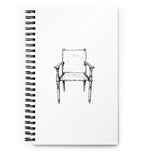 British Campaign Chair Spiral notebook