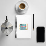 Mediterranean Para Poste Spiral Notebook
