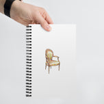 For Cotillion Purposes Only Spiral notebook