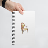 For Cotillion Purposes Only Spiral notebook