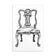 Chippendale Side Chair Vertical Standard Postcard