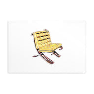 Mies Waffle Chair Standard Postcard