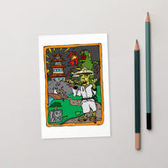 Japanese Zombie Standard Postcard