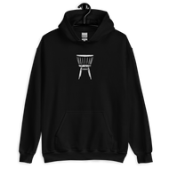 Modern Scandi-Windsor Arm Chair Unisex Hoodie