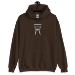 Modern Scandi-Windsor Arm Chair Unisex Hoodie