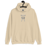Modern Scandi-Windsor Arm Chair Unisex Hoodie
