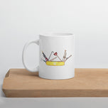 Get R' Done White glossy mug