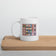 Minerals and Correspondence White glossy mug