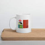 Orient In Crisis White glossy mug