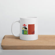 Orient In Crisis White glossy mug