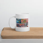 Premium Body Bags White glossy mug