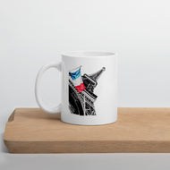Viva La Re'volution White glossy mug