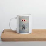Geronimo Below White glossy mug