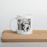 Caught on Film White glossy mug